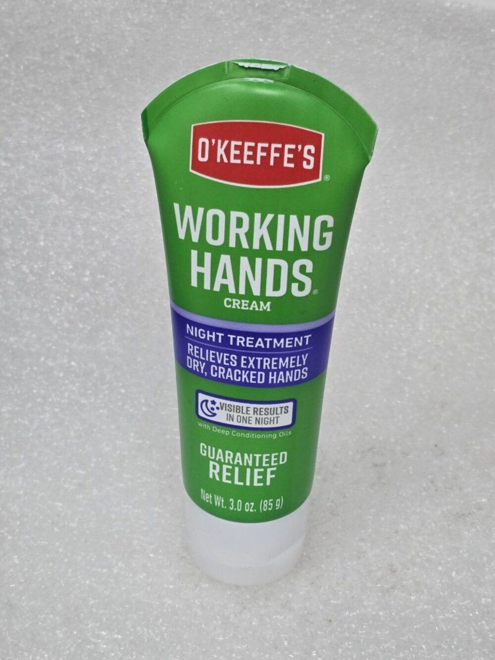 O Keeffes Working Hands Night Treatment Hand Cream 3 Oz Dry Cracked Hands